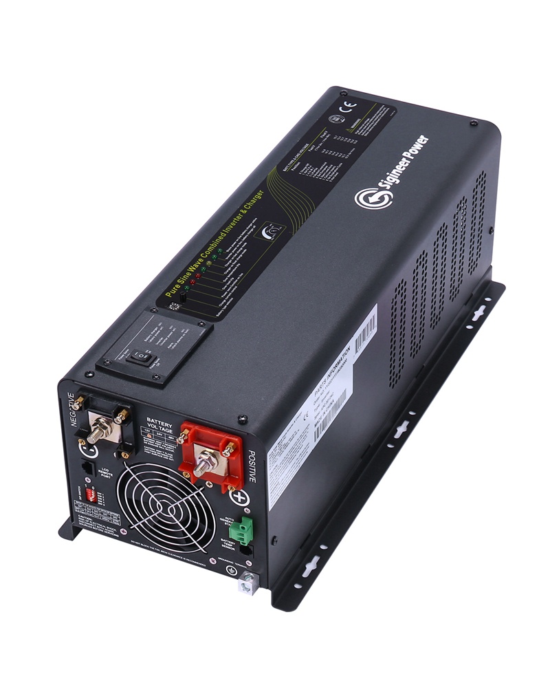 Pure Sine Wave Power Inverter 1500W 12V/24V dc to 120V/240V ac Digital  Display